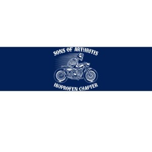 Funny Sons Of Arthritis Ibuprofen Chapter Skeleton Motorcycle Bumper Sticker