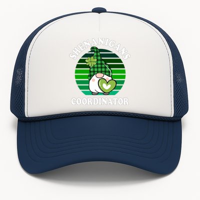 Funny St Patricks Day Shenanigans Coordinator Teacher Mom Gift Trucker Hat