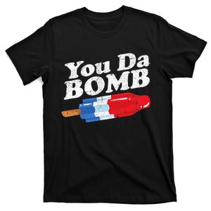 Funny Summer Popsicle Pop Retro You Da Bomb 80s Gift T-Shirt