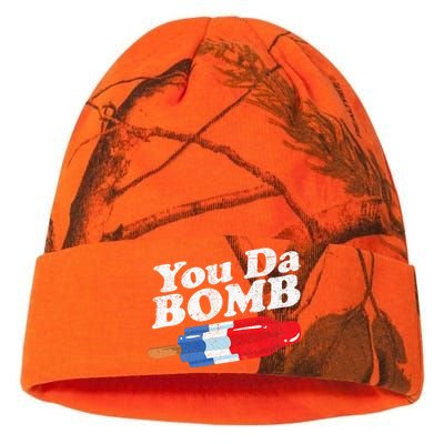 Funny Summer Popsicle Pop Retro You Da Bomb 80s Gift Kati Licensed 12" Camo Beanie