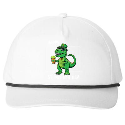 Funny Saint Patrick Beer Rex Design Happy St Patrex Day Meaningful Gift Snapback Five-Panel Rope Hat