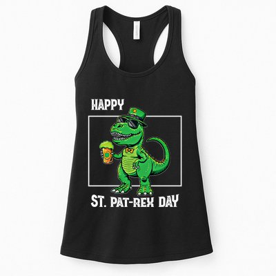 Funny Saint Patrick Beer Rex Design Happy St Patrex Day Meaningful Gift Womens Tank Top