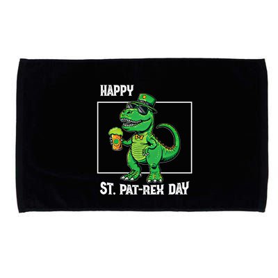 Funny Saint Patrick Beer Rex Design Happy St Patrex Day Meaningful Gift Microfiber Hand Towel