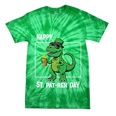 Funny Saint Patrick Beer Rex Design Happy St Patrex Day Meaningful Gift Tie-Dye T-Shirt