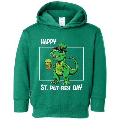 Funny Saint Patrick Beer Rex Design Happy St Patrex Day Meaningful Gift Toddler Hoodie