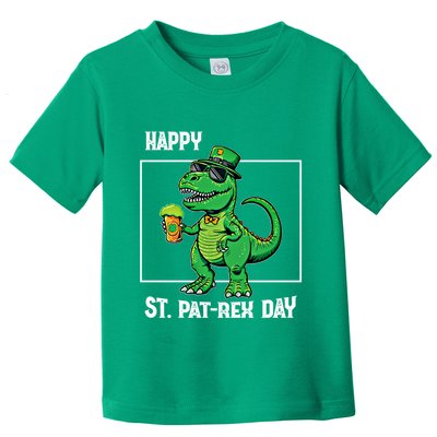 Funny Saint Patrick Beer Rex Design Happy St Patrex Day Meaningful Gift Toddler T-Shirt