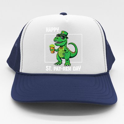 Funny Saint Patrick Beer Rex Design Happy St Patrex Day Meaningful Gift Trucker Hat