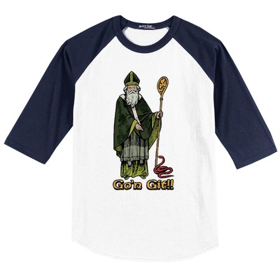 Funny St Patricks Day GoN Git St Patrick Baseball Sleeve Shirt