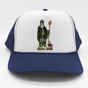 Funny St Patricks Day GoN Git St Patrick Trucker Hat