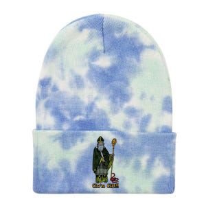 Funny St Patricks Day GoN Git St Patrick Tie Dye 12in Knit Beanie