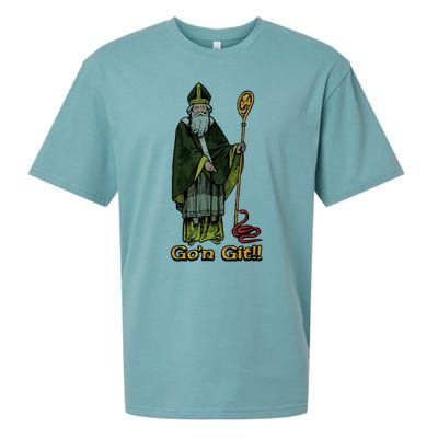 Funny St Patricks Day GoN Git St Patrick Sueded Cloud Jersey T-Shirt