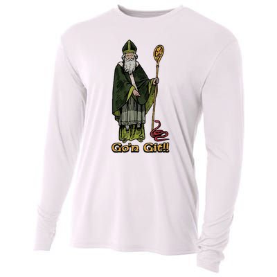 Funny St Patricks Day GoN Git St Patrick Cooling Performance Long Sleeve Crew