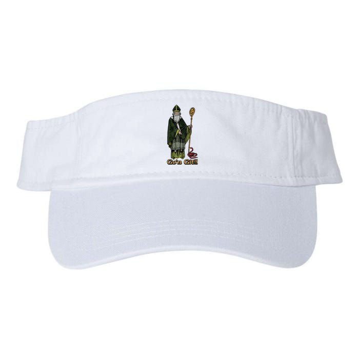 Funny St Patricks Day GoN Git St Patrick Valucap Bio-Washed Visor