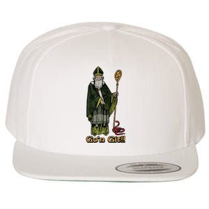 Funny St Patricks Day GoN Git St Patrick Wool Snapback Cap