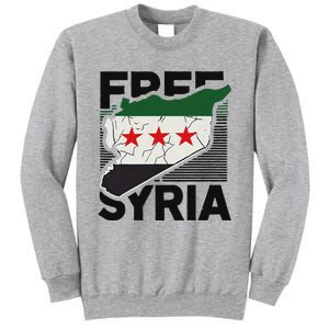 Free Syria Patriotic Syrian Flag Sweatshirt