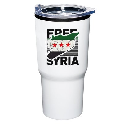 Free Syria Patriotic Syrian Flag Tumbler