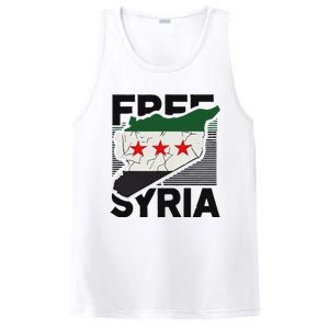 Free Syria Patriotic Syrian Flag PosiCharge Competitor Tank