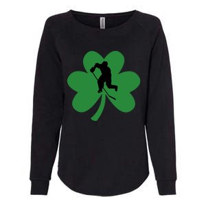 Funny St. Patricks Day Hockey Player Gift Womens California Wash Sweatshirt