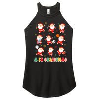 Funny Santa Pe Teacher Christmas Xmas Vibes A Pe Christmas Women's Perfect Tri Rocker Tank