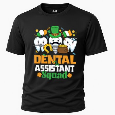 Funny St Patricks Day Dental Assistant Dental Themed Gift Performance Shirt