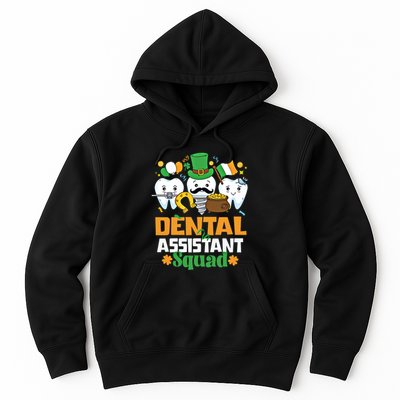 Funny St Patricks Day Dental Assistant Dental Themed Gift Hoodie