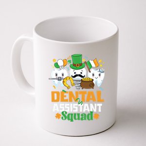 Funny St Patricks Day Dental Assistant Dental Themed Gift Coffee Mug