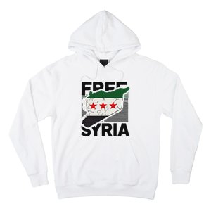 Free Syria Patriotic Syrian Flag Hoodie