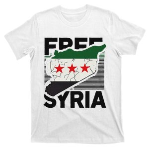 Free Syria Patriotic Syrian Flag T-Shirt