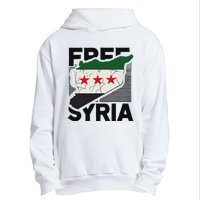 Free Syria Patriotic Syrian Flag Urban Pullover Hoodie