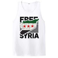 Free Syria Patriotic Syrian Flag PosiCharge Competitor Tank