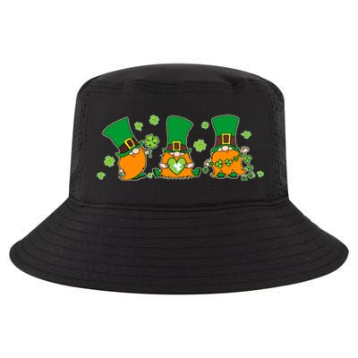 Funny St Patrick's Day Lucky Shamrocks Gnomes Cool Comfort Performance Bucket Hat