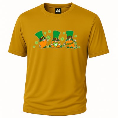 Funny St Patrick's Day Lucky Shamrocks Gnomes Performance Shirt
