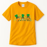 Funny St Patrick's Day Lucky Shamrocks Gnomes Tall T-Shirt