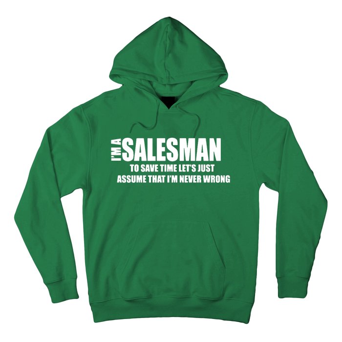 For Salesman Profession Hoodie