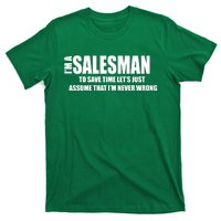 For Salesman Profession T-Shirt