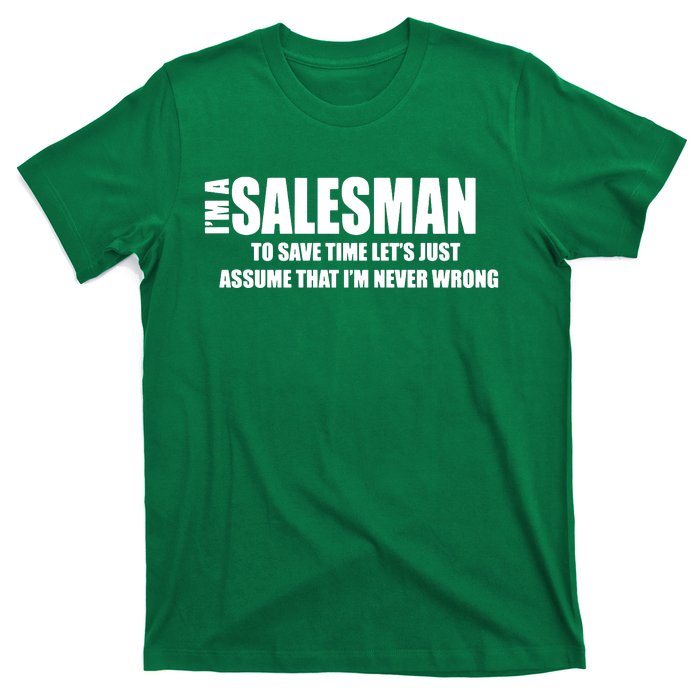 For Salesman Profession T-Shirt