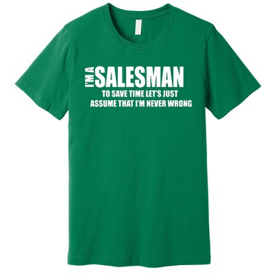 For Salesman Profession Premium T-Shirt