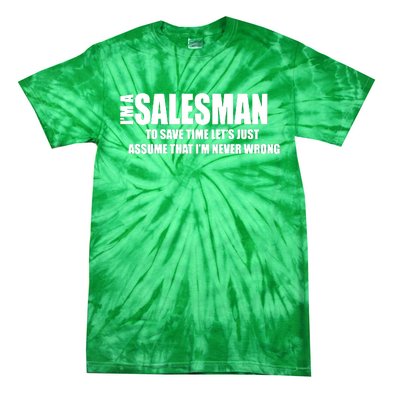 For Salesman Profession Tie-Dye T-Shirt