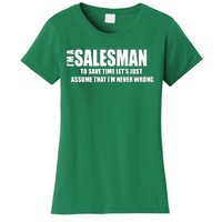 For Salesman Profession Women's T-Shirt