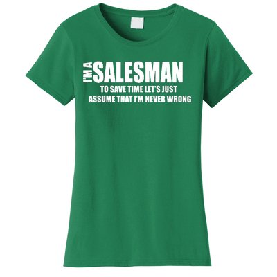 For Salesman Profession Women's T-Shirt