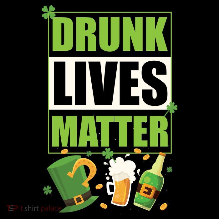 Funny St. Patrick's Day Drunk Lives Matter Visor
