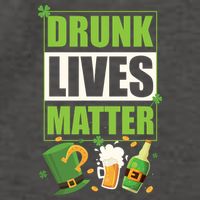 Funny St. Patrick's Day Drunk Lives Matter Vector Backpack