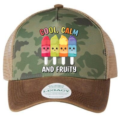 Funny Summer Popsicle Quote For Summer Time Fun For Women Legacy Tie Dye Trucker Hat