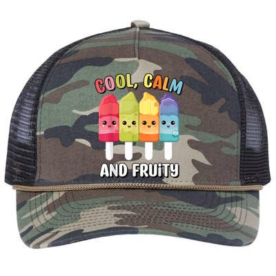 Funny Summer Popsicle Quote For Summer Time Fun For Women Retro Rope Trucker Hat Cap