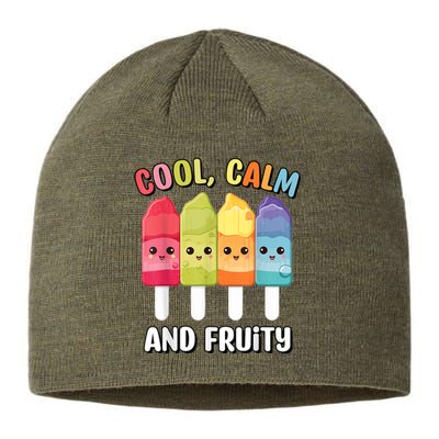 Funny Summer Popsicle Quote For Summer Time Fun For Women Sustainable Beanie