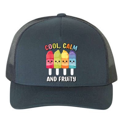 Funny Summer Popsicle Quote For Summer Time Fun For Women Yupoong Adult 5-Panel Trucker Hat