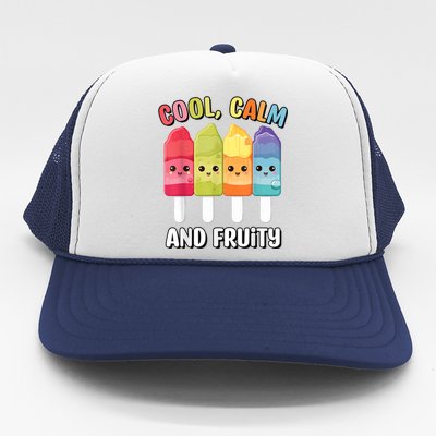 Funny Summer Popsicle Quote For Summer Time Fun For Women Trucker Hat