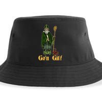 Funny Saint Patricks Day Gon Git Snake Sustainable Bucket Hat