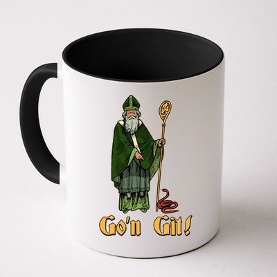 Funny Saint Patricks Day Gon Git Snake Mug