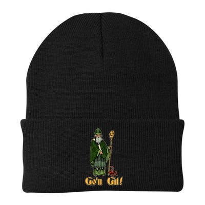 Funny Saint Patricks Day Gon Git Snake Beanie